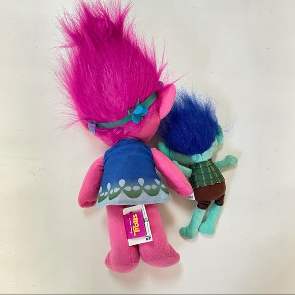 TROLLS DOLL 2 Pieces Good Condition - Picture 5 of 6